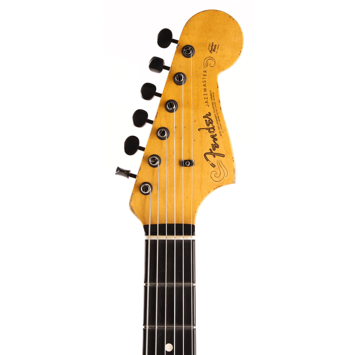 Fender Custom Shop Jazzmaster Journeyman Relic Ice Blue Metallic Masterbuilt Dennis Galuszka 2021 — 4