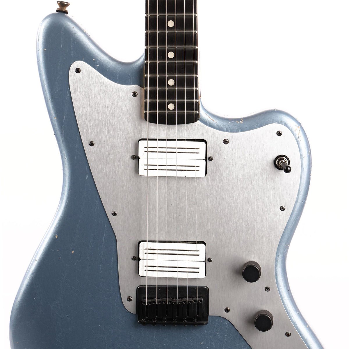 Fender Custom Shop Jazzmaster Journeyman Relic Ice Blue Metallic Masterbuilt Dennis Galuszka 2021 — 6