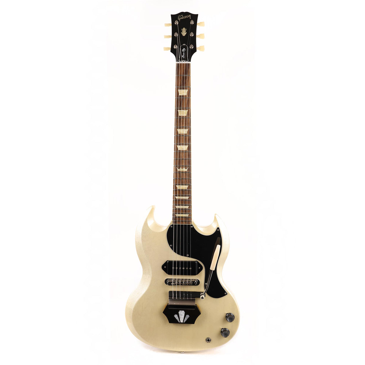 Gibson Custom Shop Brian Ray '62 SG Junior Guitar White Fox 2020 — 2