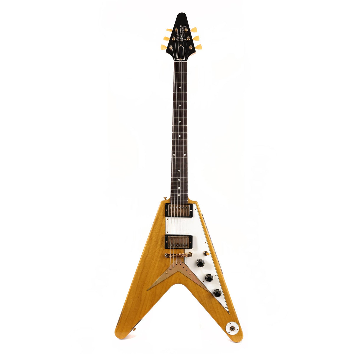 Gibson Custom Shop Collector's Edition 1958 Korina Flying V Murphy Lab Light Aged Natural — 2