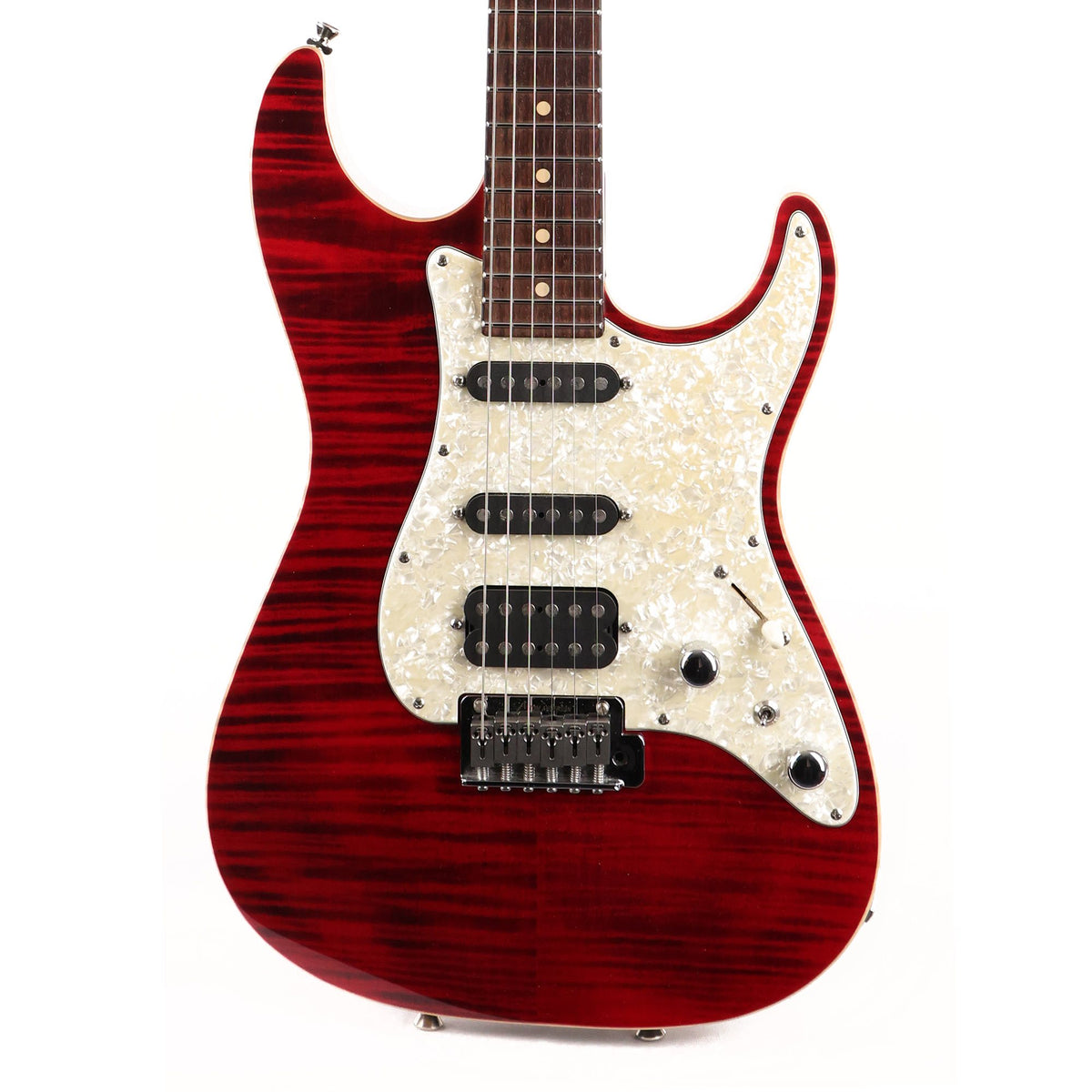 Tom Anderson Hollow Drop Top Classic Cajun Red 2005 — 1