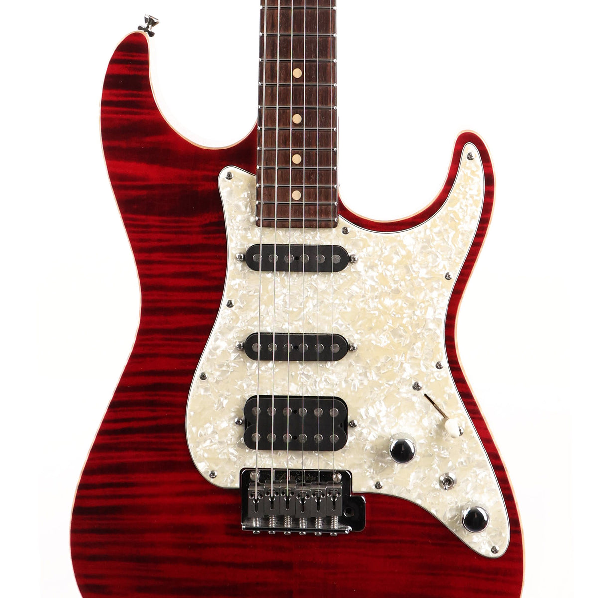 Tom Anderson Hollow Drop Top Classic Cajun Red 2005 — 6