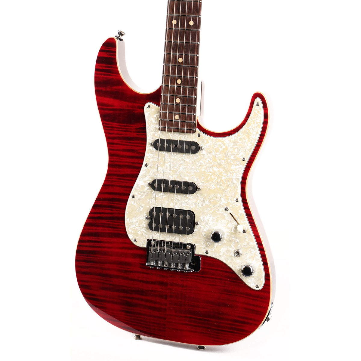 Tom Anderson Hollow Drop Top Classic Cajun Red 2005 — 7