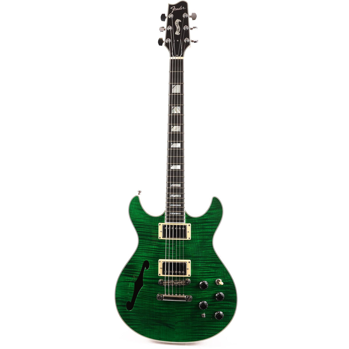 Fender Custom Shop Greg Fessler Masterbuilt Robben Ford Esprit Transparent Green 1999 — 2