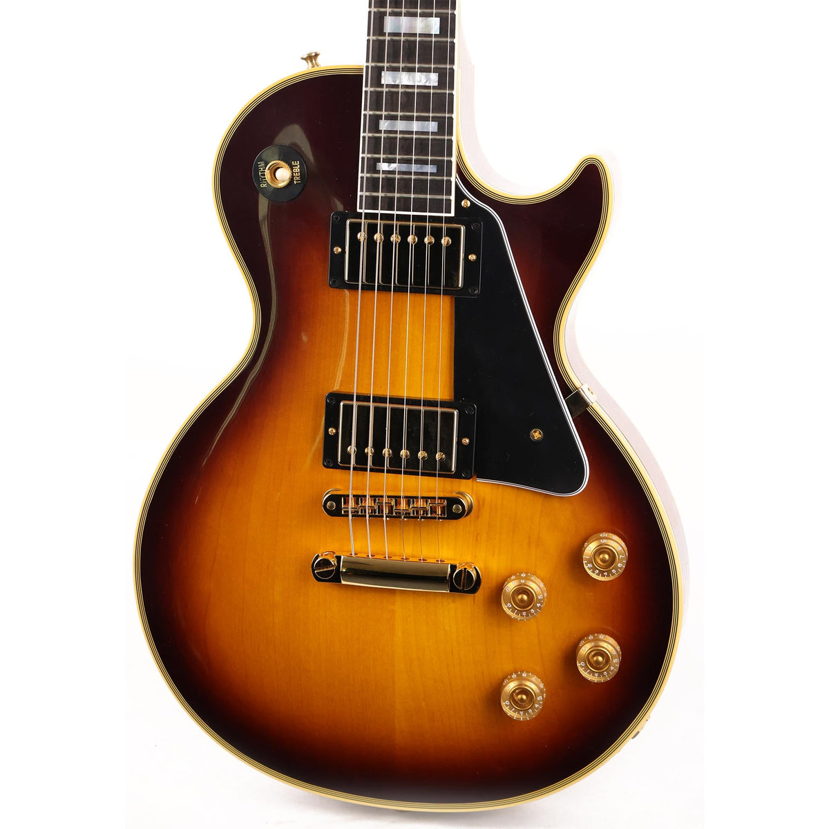 Gibson Custom Shop Les Paul Custom 80s Tobacco Burst VOS Made 2 Measure — 7