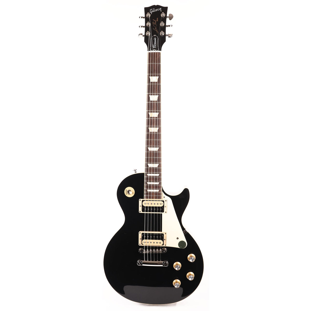 Gibson Les Paul Classic Electric Guitar Ebony — 2