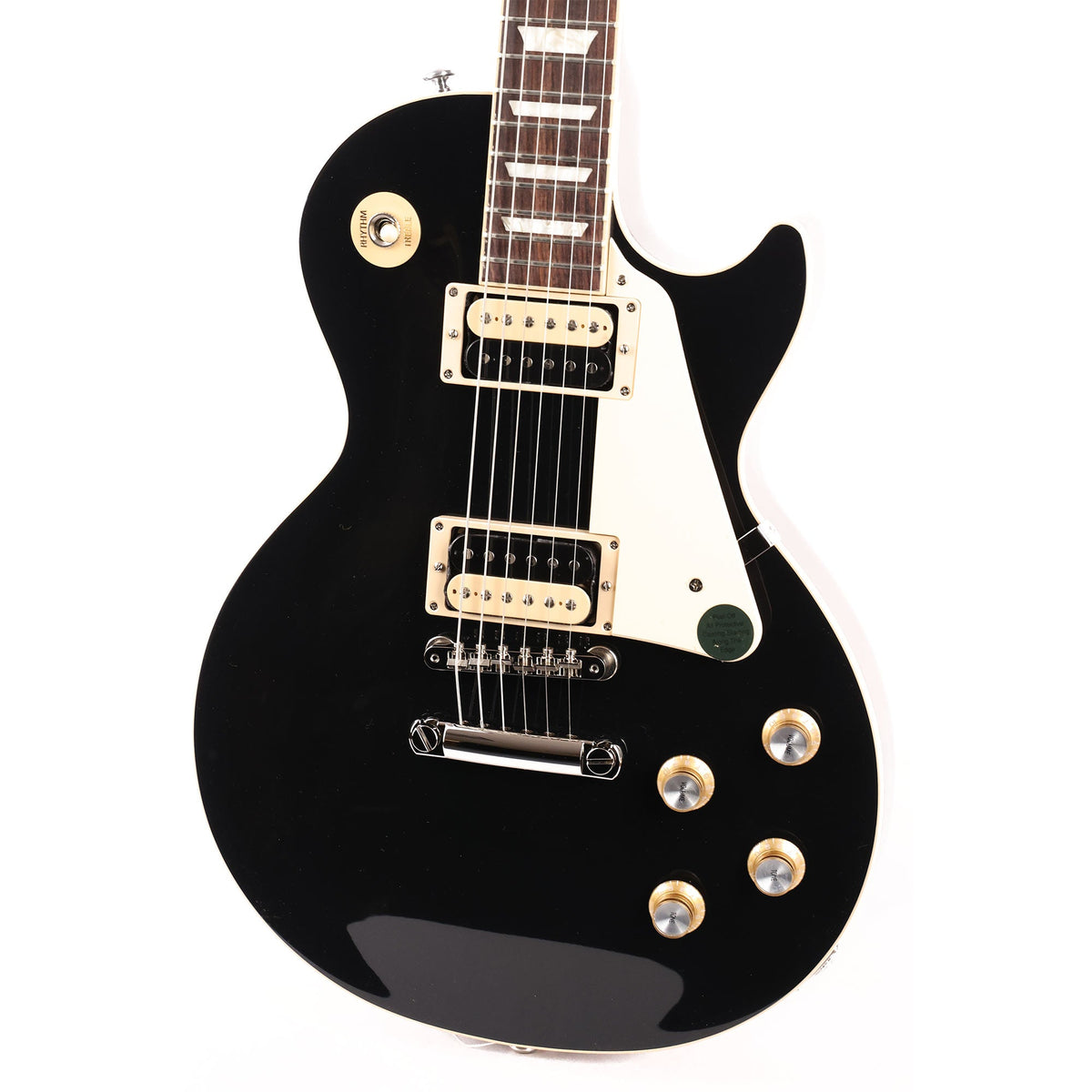 Gibson Les Paul Classic Electric Guitar Ebony — 7