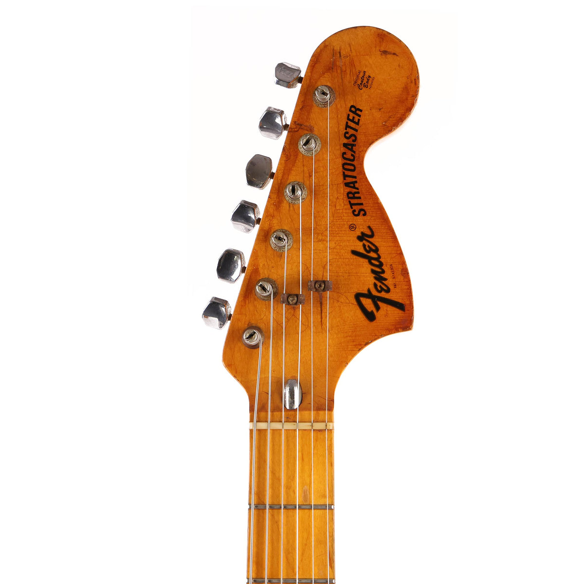 1974 Fender Stratocaster Refinished Natural — 4