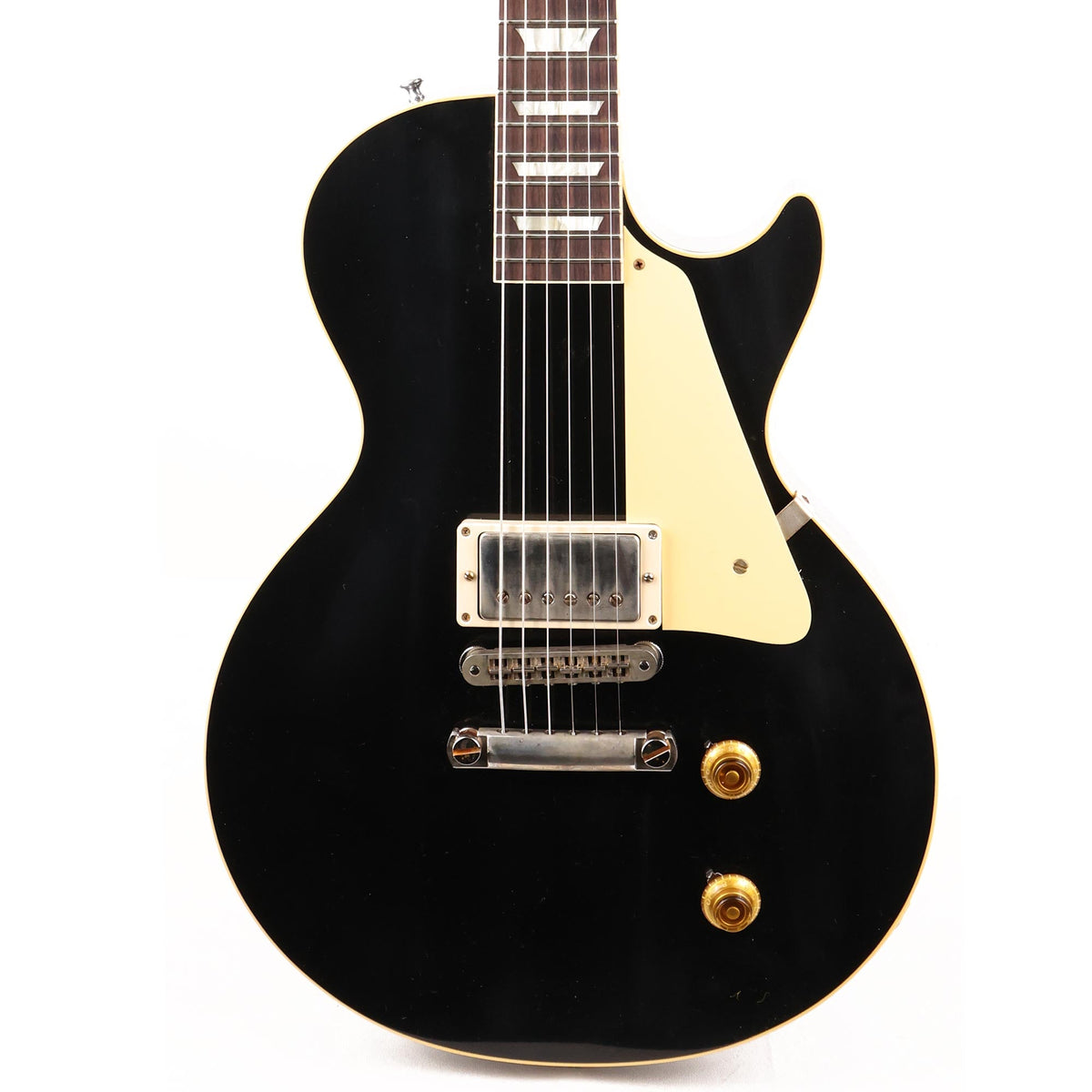 Gibson Custom Shop 1958 Les Paul Single Pickup Made 2 Measure Ebony VOS — 1