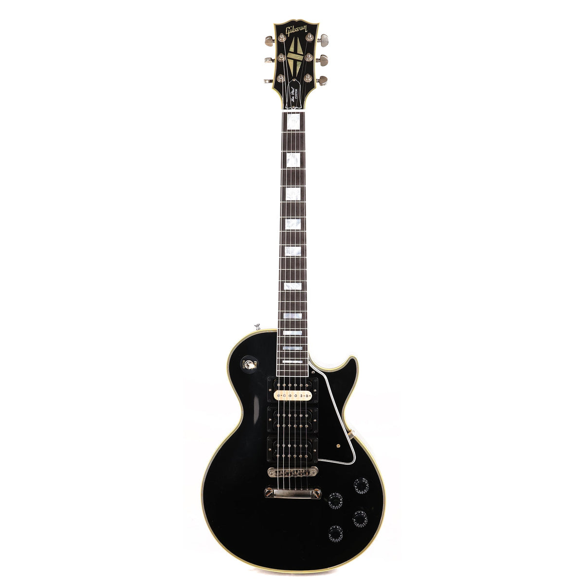 Gibson Custom Shop Les Paul Custom Made 2 Measure Ultra Light Aged Ebony — 2