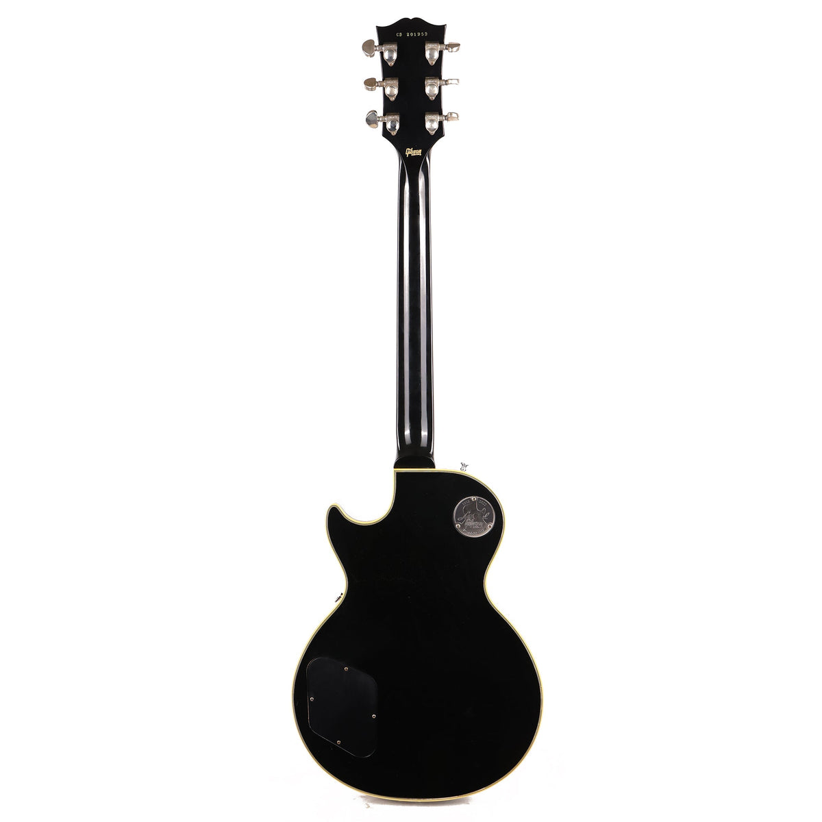 Gibson Custom Shop Les Paul Custom Made 2 Measure Ultra Light Aged Ebony — 3