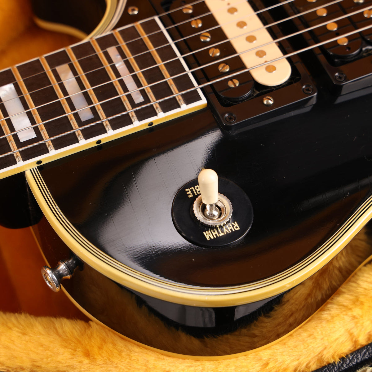 Gibson Custom Shop Les Paul Custom Made 2 Measure Ultra Light Aged Ebony — 8