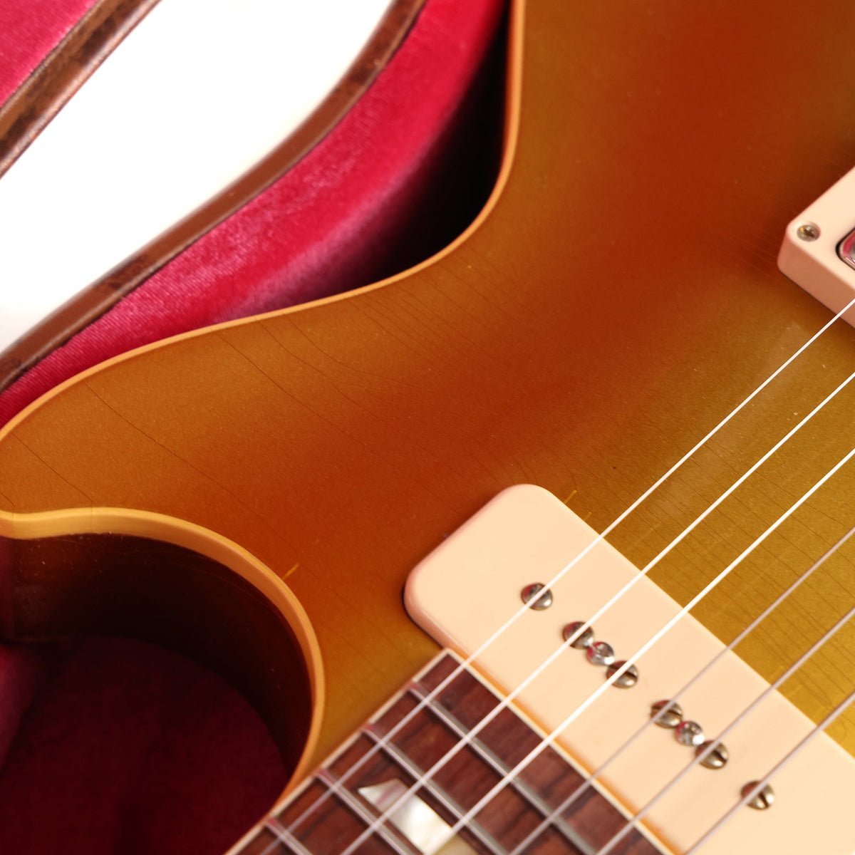 Gibson Custom Shop 1956 Les Paul Reissue Goldtop Murphy Lab Ultra Light Aged Made 2 Measure — 11