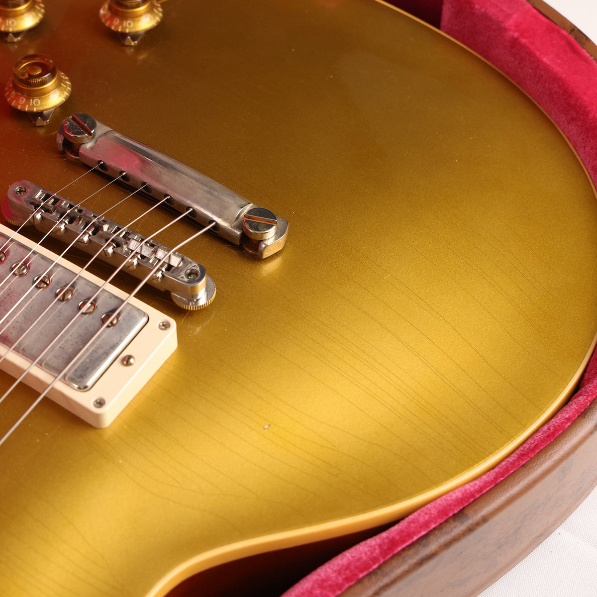 Gibson Custom Shop 1956 Les Paul Reissue Goldtop Murphy Lab Ultra Light Aged Made 2 Measure — 9