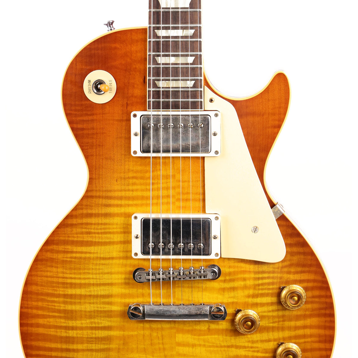Gibson Custom Shop 1959 Les Paul Reissue Antiquity Burst Made 2 Measure — 6