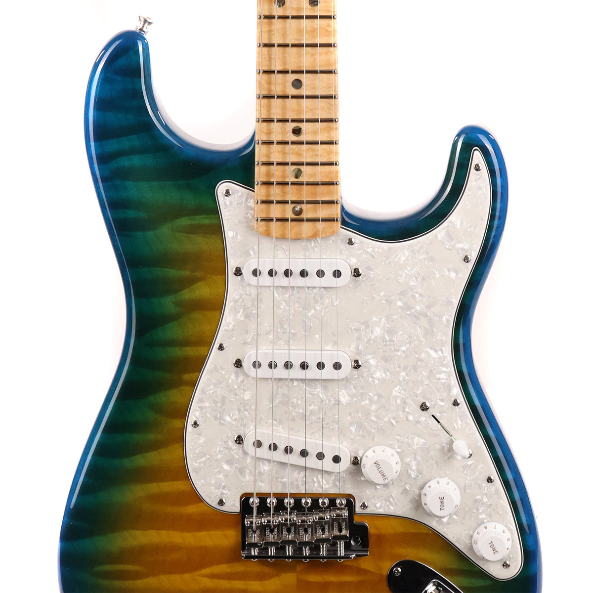 Fender Custom Shop 1969 Stratocaster NOS Surf Burst Masterbuilt Greg Fessler — 6