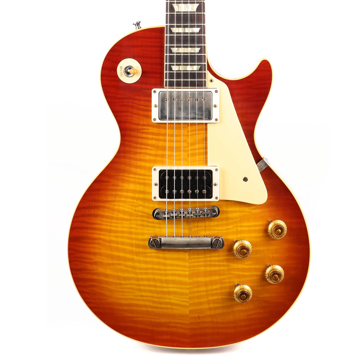 Gibson Custom Shop '59 Les Paul Reissue VOS Orange Sunset Fade Made 2 Measure — 1