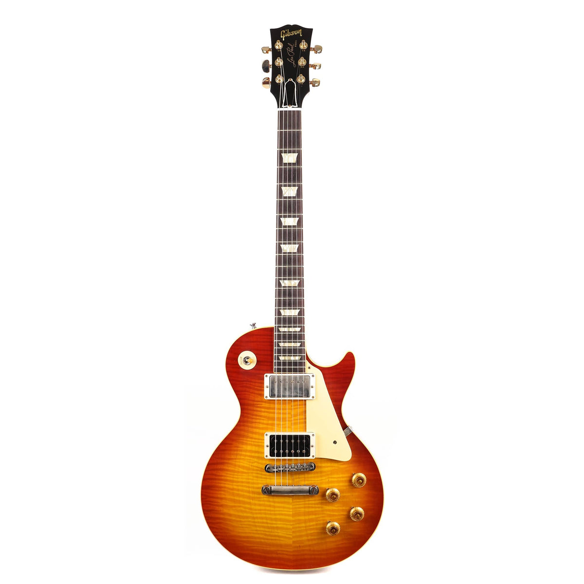 Gibson Custom Shop '59 Les Paul Reissue VOS Orange Sunset Fade Made 2 Measure — 2