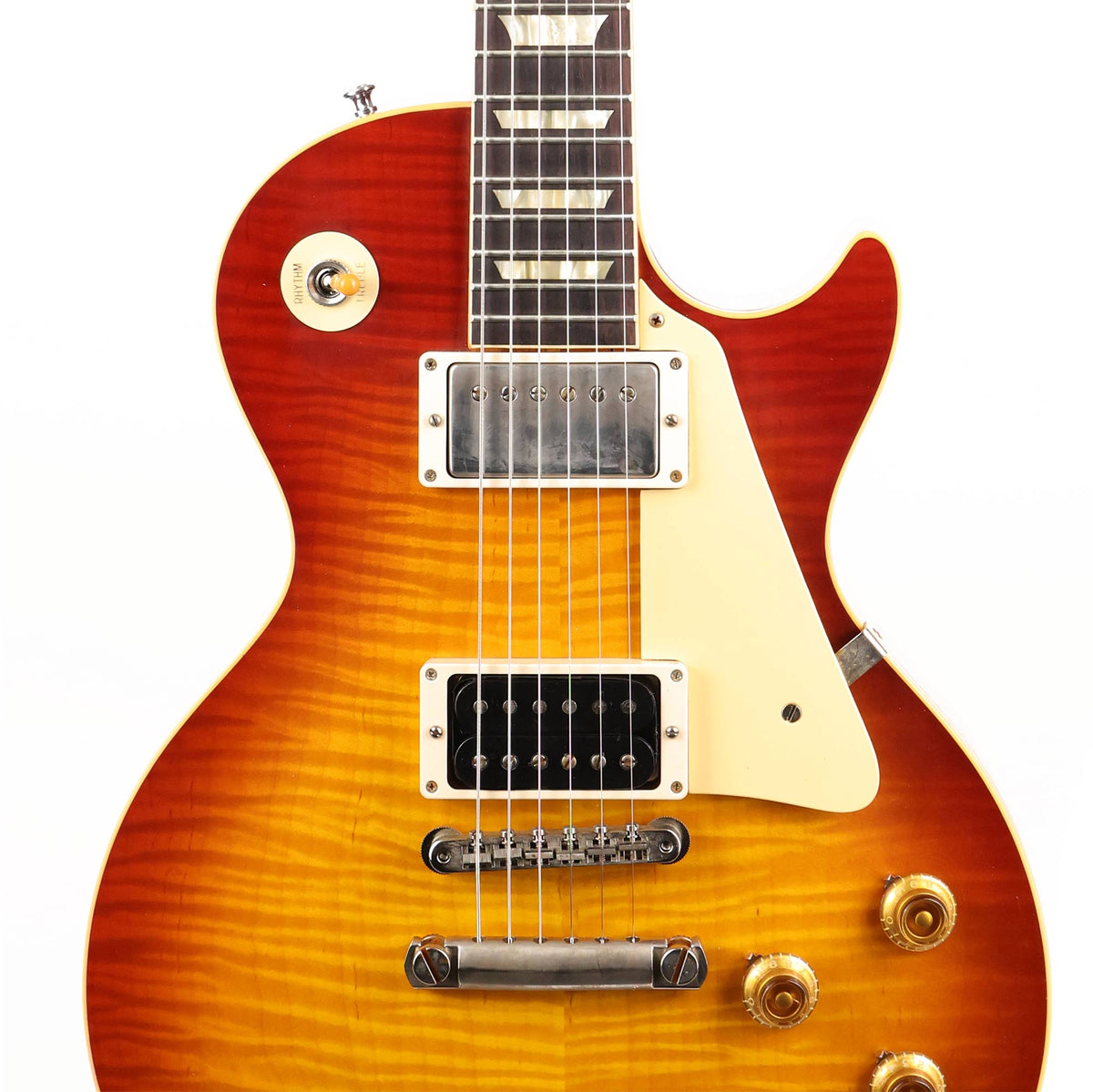 Gibson Custom Shop '59 Les Paul Reissue VOS Orange Sunset Fade Made 2 Measure — 6