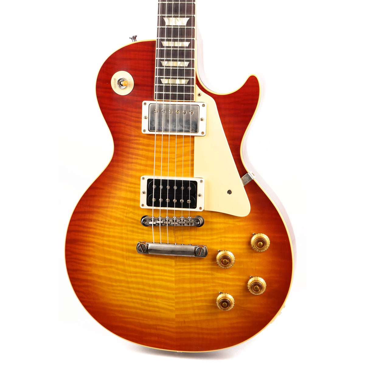Gibson Custom Shop '59 Les Paul Reissue VOS Orange Sunset Fade Made 2 Measure — 7