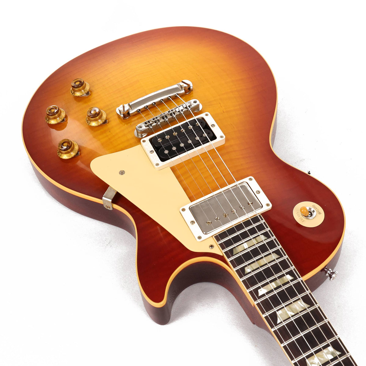 Gibson Custom Shop '59 Les Paul Reissue VOS Orange Sunset Fade Made 2 Measure — 9