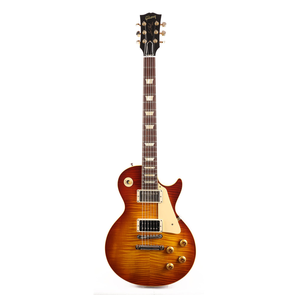 Gibson Custom Shop '59 Les Paul Reissue VOS Orange Sunset Fade Made 2 Measure — 2