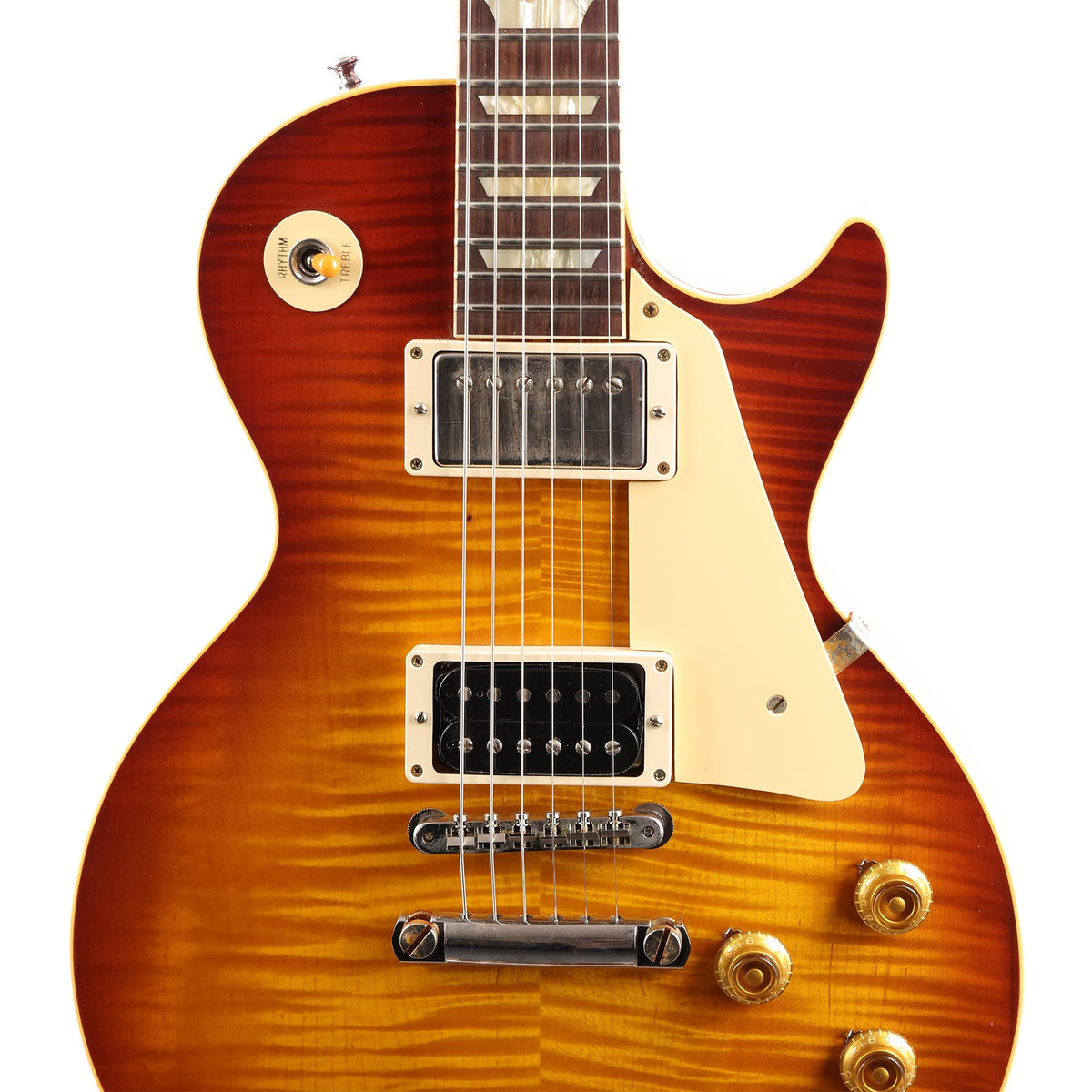 Gibson Custom Shop '59 Les Paul Reissue VOS Orange Sunset Fade Made 2 Measure — 6