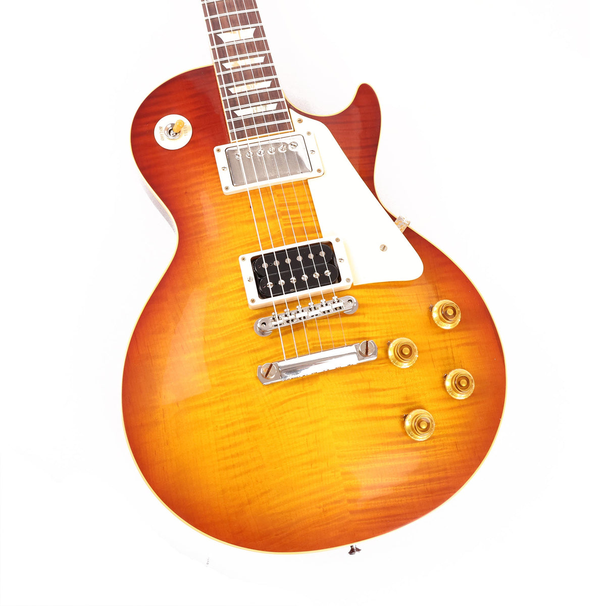 Gibson Custom Shop '59 Les Paul Reissue VOS Orange Sunset Fade Made 2 Measure — 8