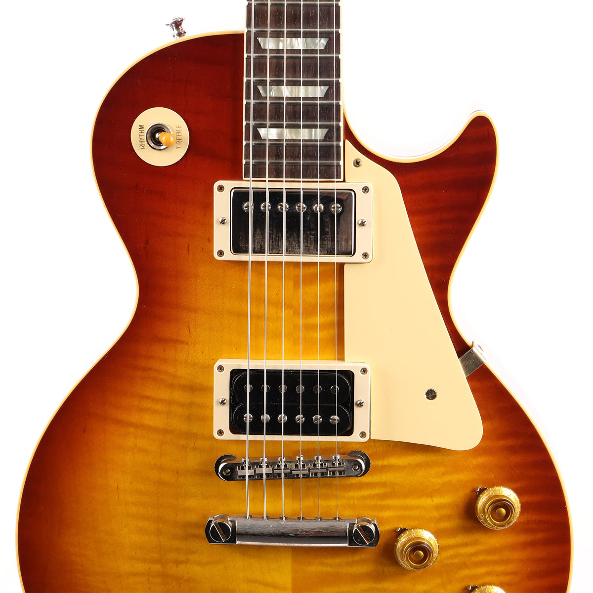 Gibson Custom Shop '59 Les Paul Reissue VOS Orange Sunset Fade Made 2 Measure 2021 — 6