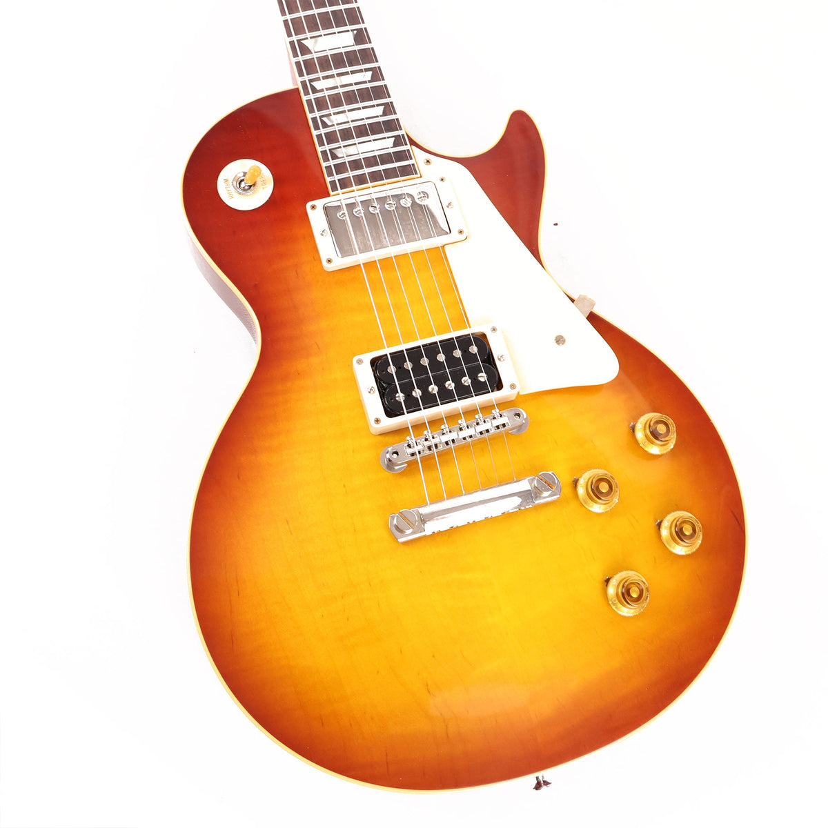 Gibson Custom Shop '59 Les Paul Reissue VOS Orange Sunset Fade Made 2 Measure 2021 — 8
