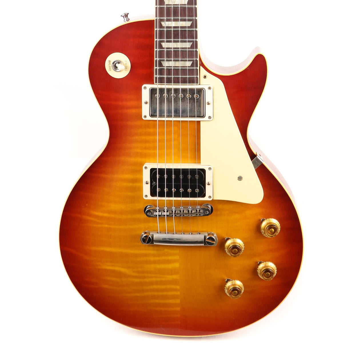 Gibson Custom Shop '59 Les Paul Reissue VOS Orange Sunset Fade Made 2 Measure — 1