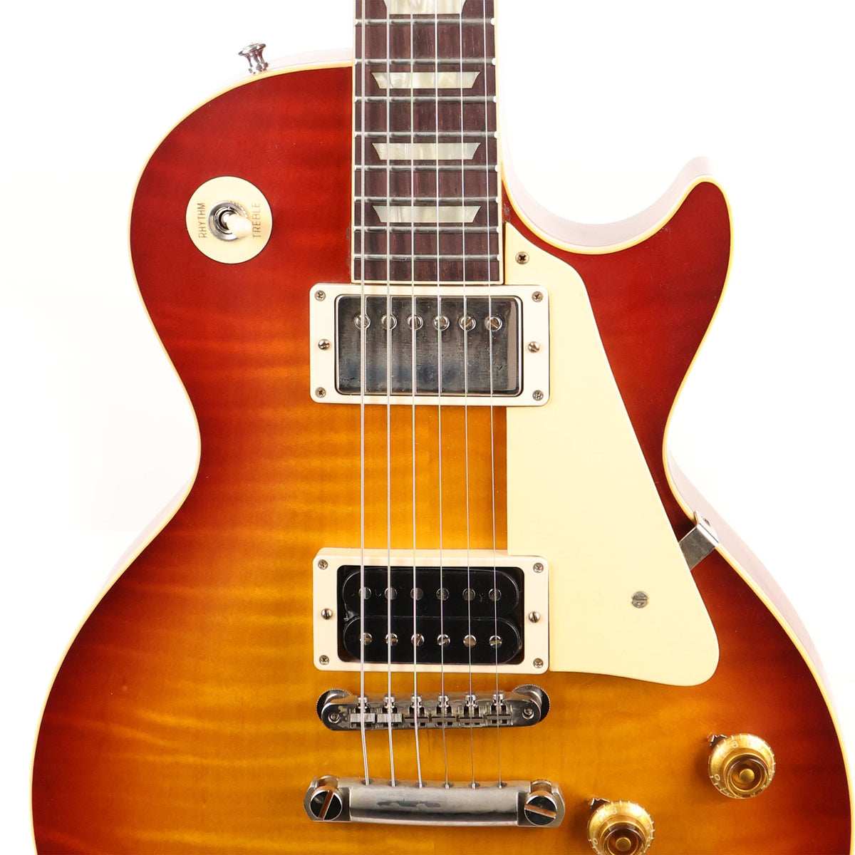 Gibson Custom Shop '59 Les Paul Reissue VOS Orange Sunset Fade Made 2 Measure — 6