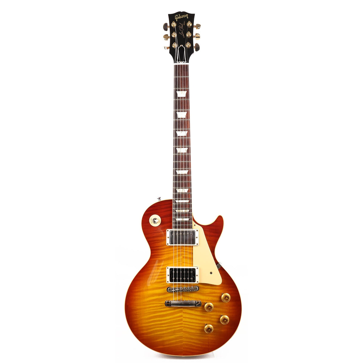 Gibson Custom Shop '59 Les Paul Reissue VOS Orange Sunset Fade Made 2 Measure — 2