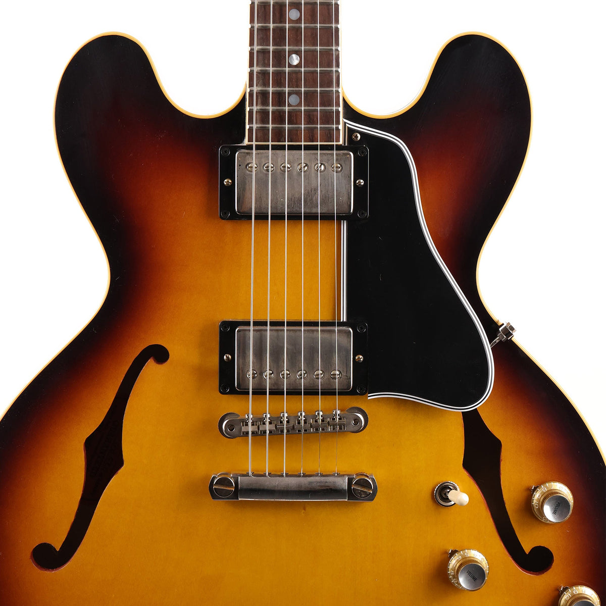 Gibson Custom Shop 1961 ES-335 Reissue VOS Vintage Burst 2021 — 6