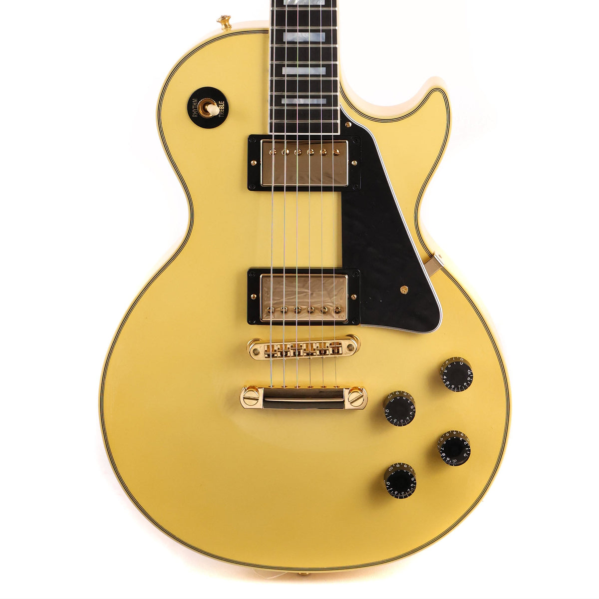 Gibson Custom Shop Les Paul Custom Aspen White Made 2 Measure — 1