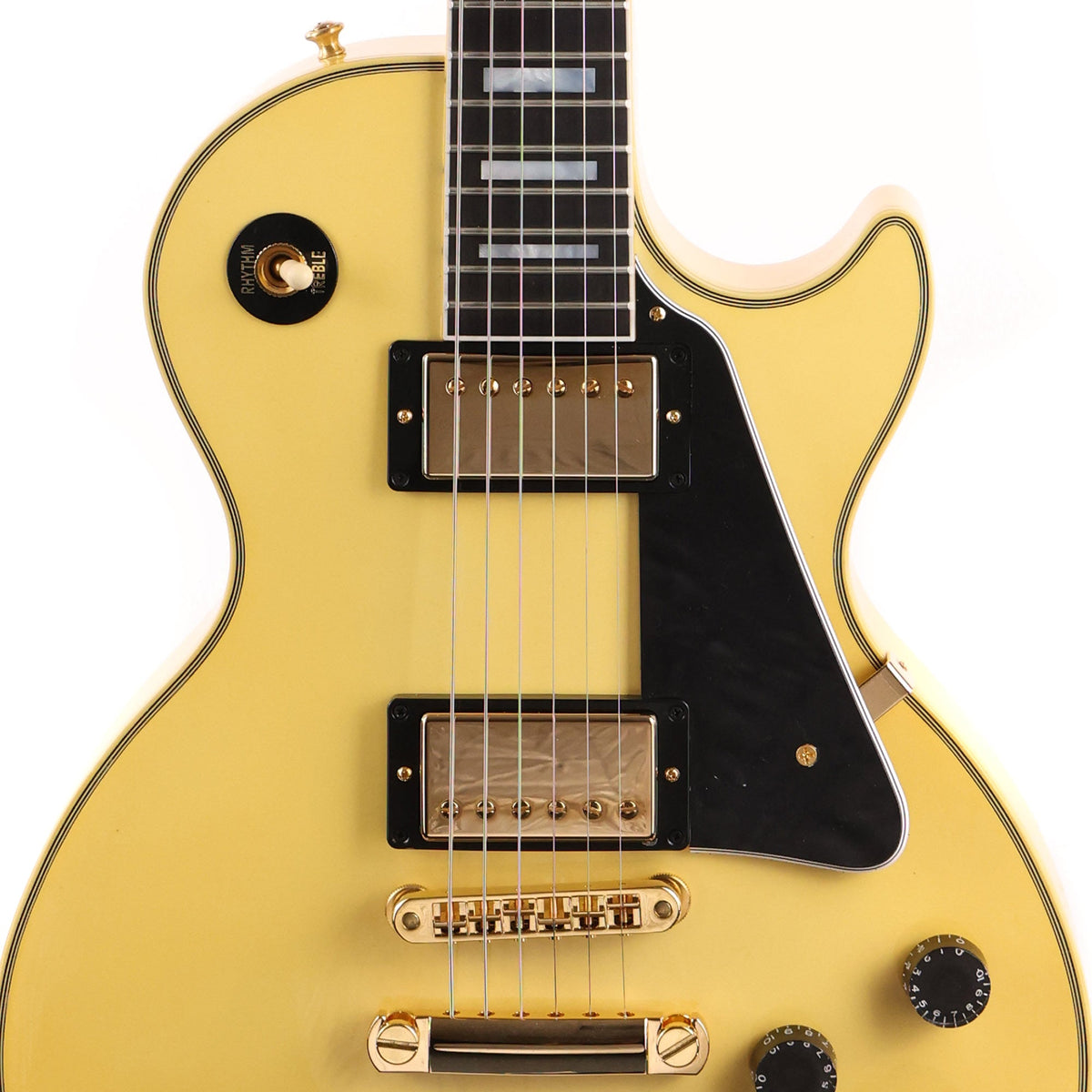 Gibson Custom Shop Les Paul Custom Aspen White Made 2 Measure — 6