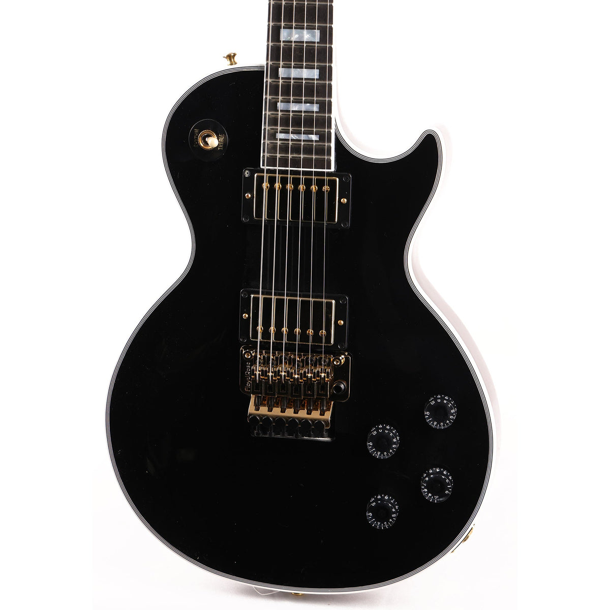 Gibson Custom Shop Les Paul Axcess Custom Gloss Ebony — 7