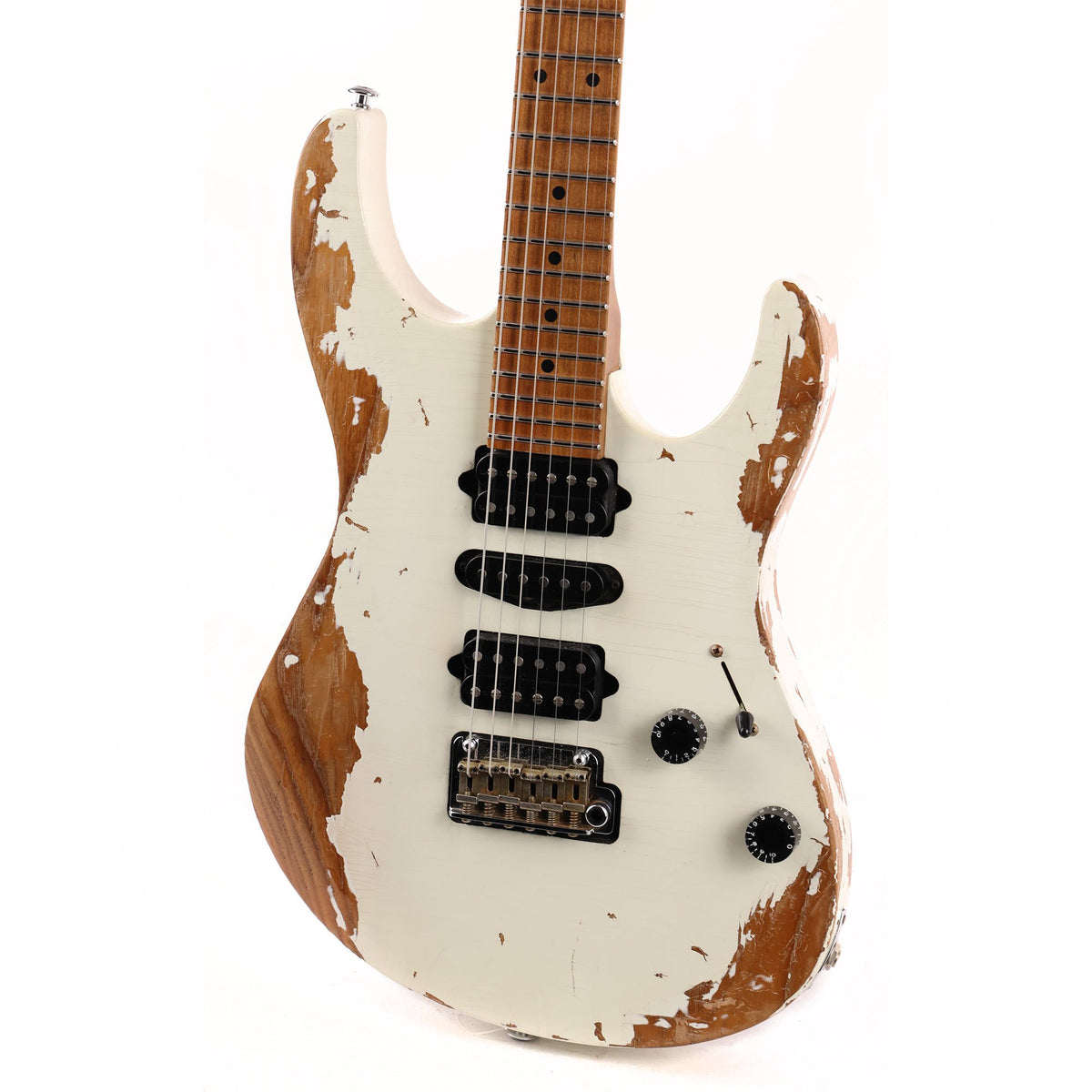 Suhr Modern Antique Heavy Relic Antique White — 6