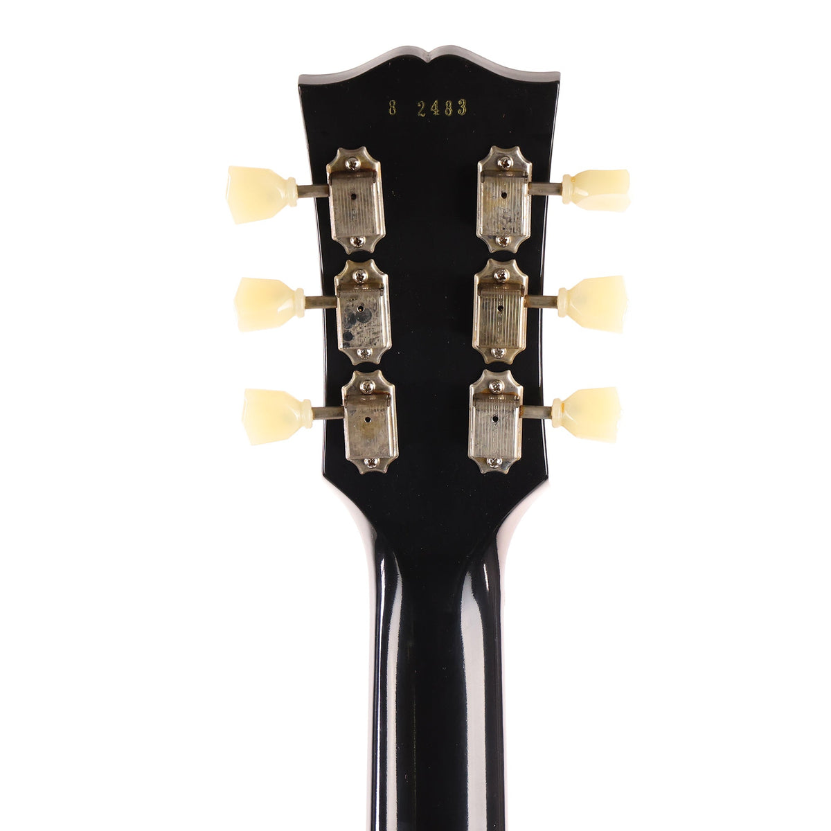 Gibson Custom Shop 1958 Les Paul Reissue Darkburst Top with Ebony Back and Neck Made 2 Measure — 5