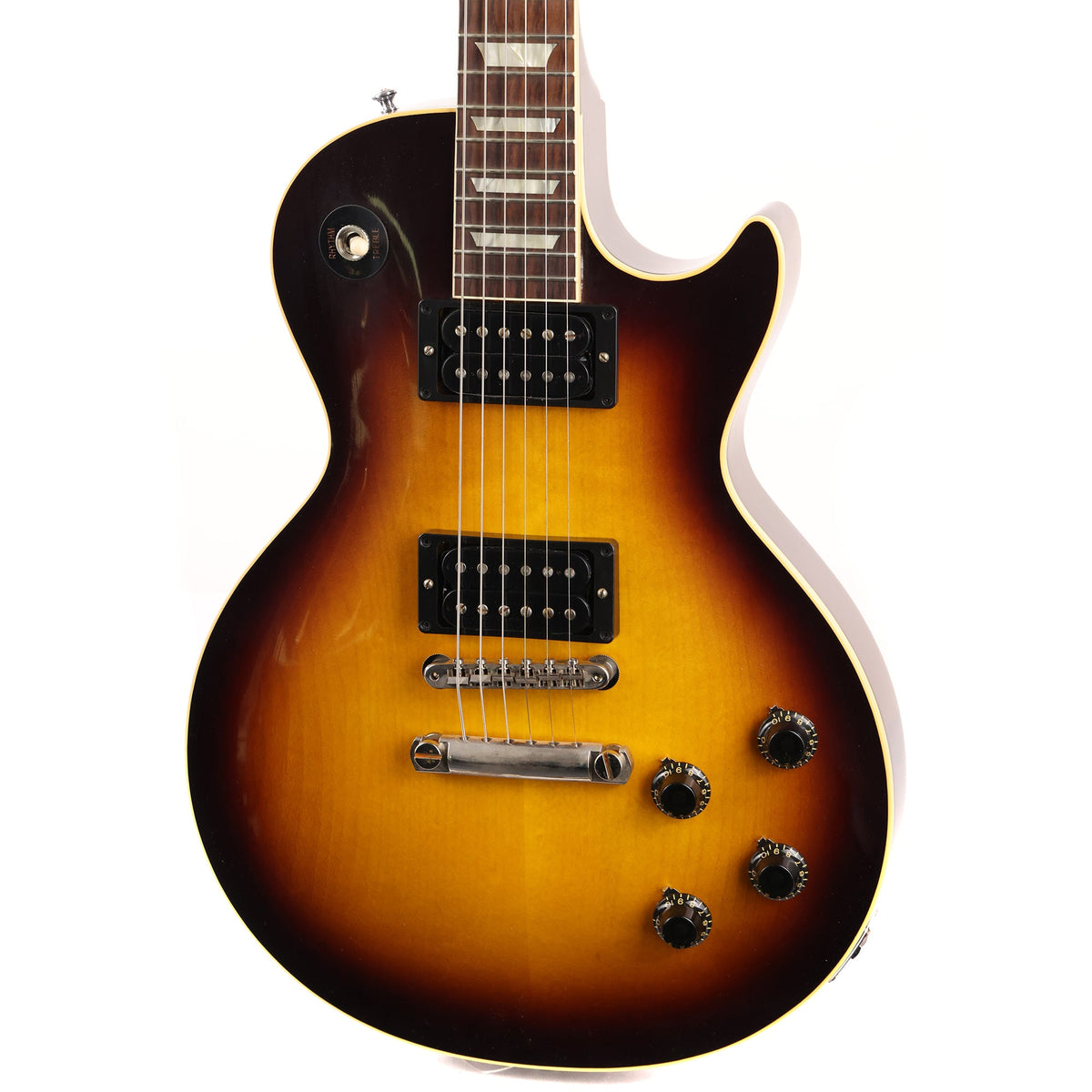 Gibson Custom Shop 1958 Les Paul Reissue Darkburst Top with Ebony Back and Neck Made 2 Measure — 7