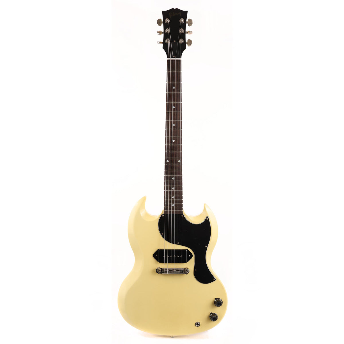 Gibson Custom Shop SG Junior Guitar Made 2 Measure Classic White with DiMarzio Fantom P-90 — 2