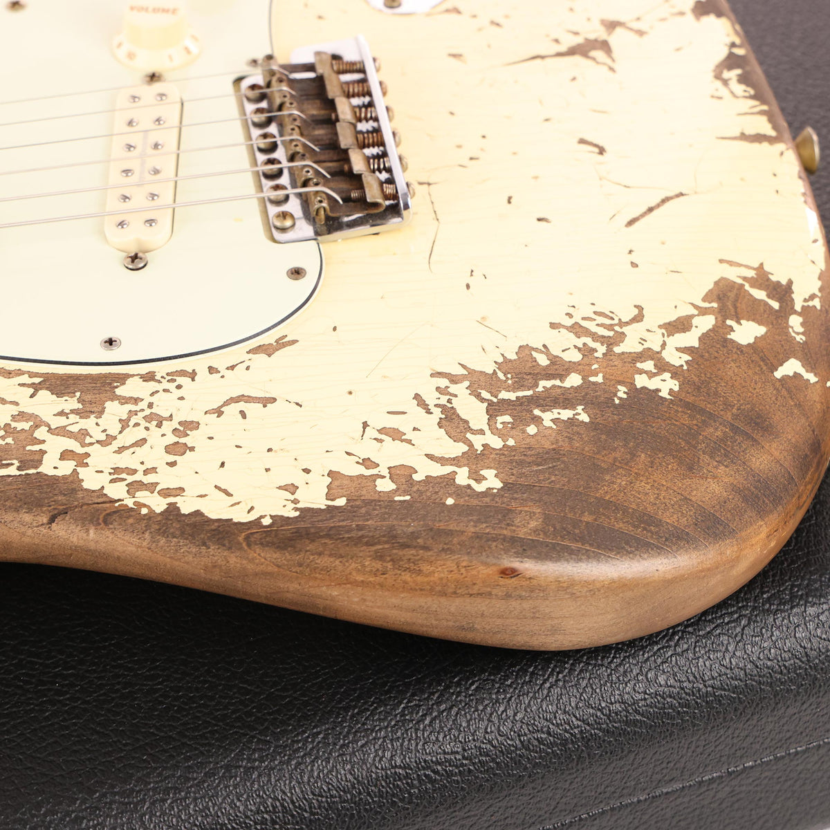 Fender Custom Shop Limited Big Head Stratocaster Super Heavy Relic Aged Vintage White 2020 — 8