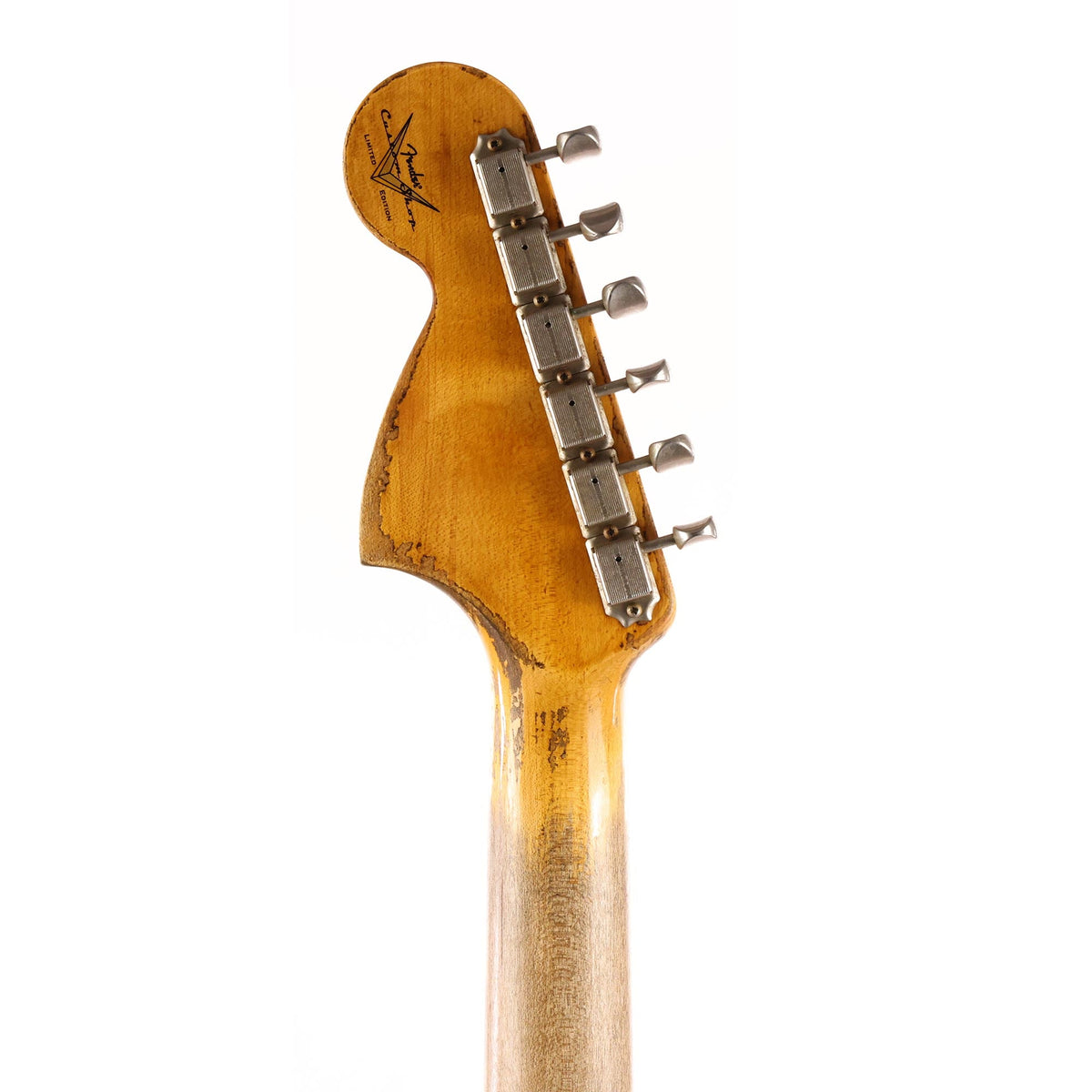 Fender Custom Shop Limited Big Head Stratocaster Super Heavy Relic Aged Vintage White 2020 — 5
