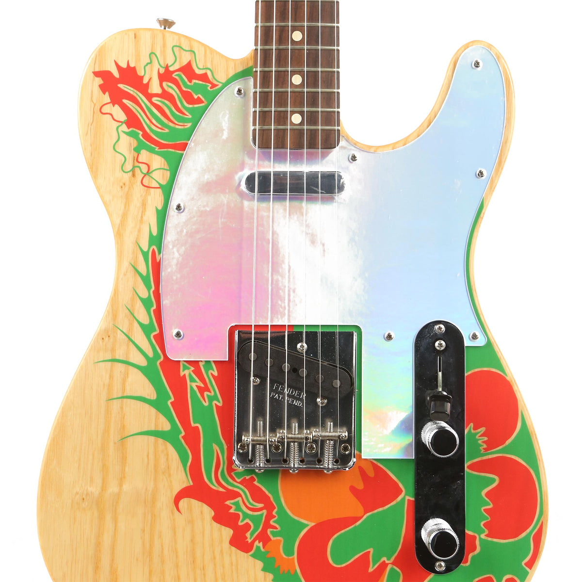 Fender Jimmy Page Telecaster Natural Graphic Finish 2019 — 6