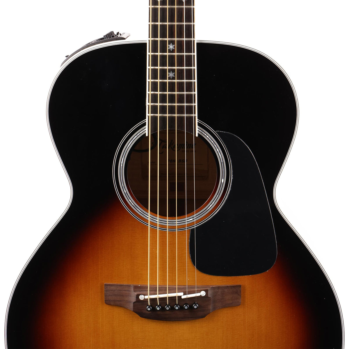 Takamine P6N BSB Acoustic-Electric Guitar Brown Sunburst Used — 6
