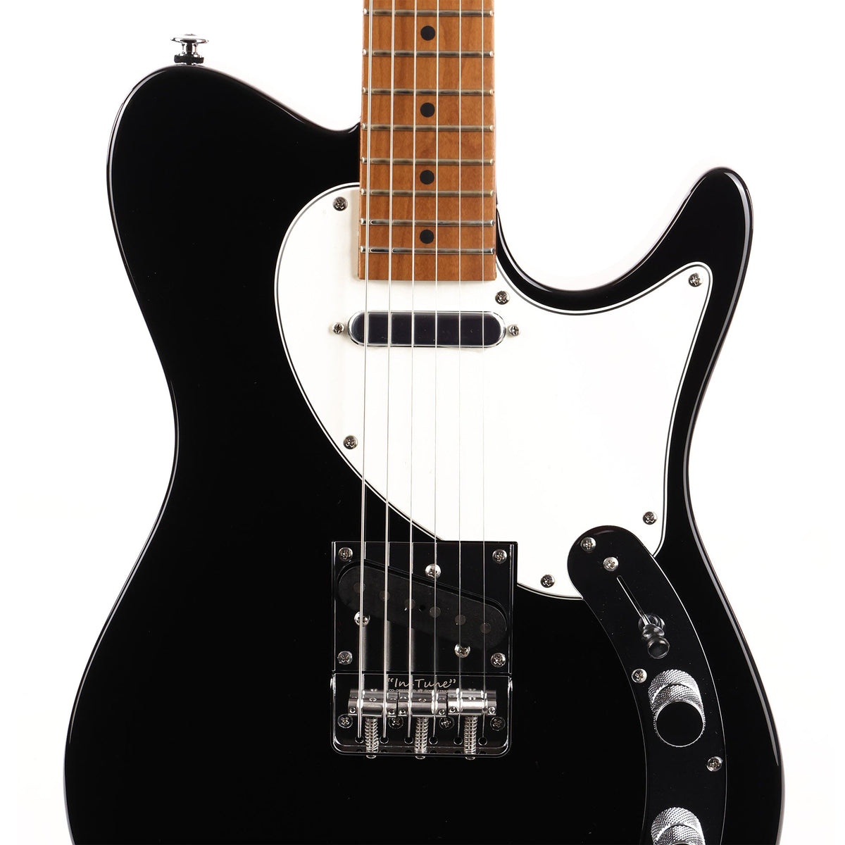 Ibanez FLATV1BK Josh Smith Signature Black Used — 6