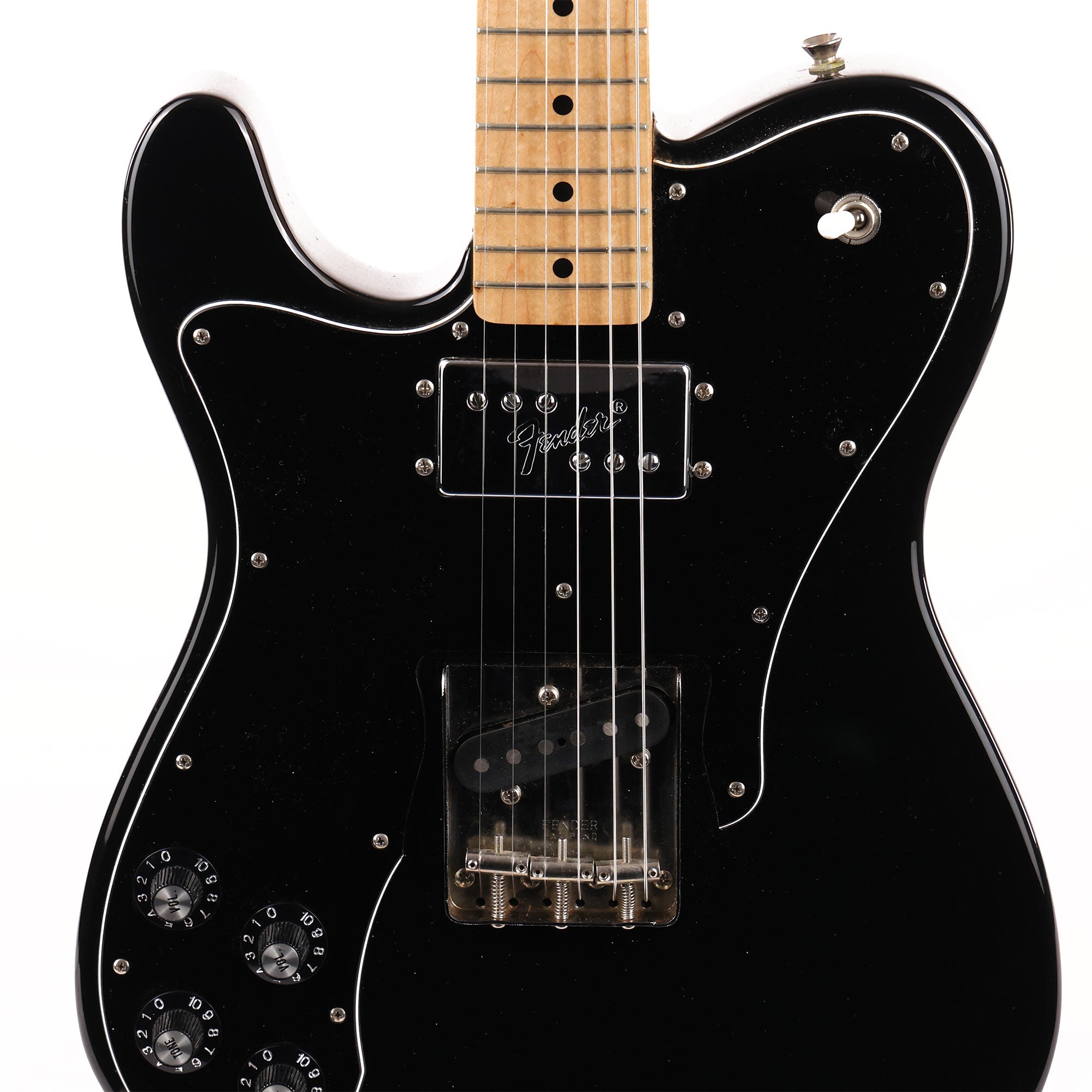 Fender CIJ Telecaster Custom TC-72 Left-Handed Black | The Music Zoo