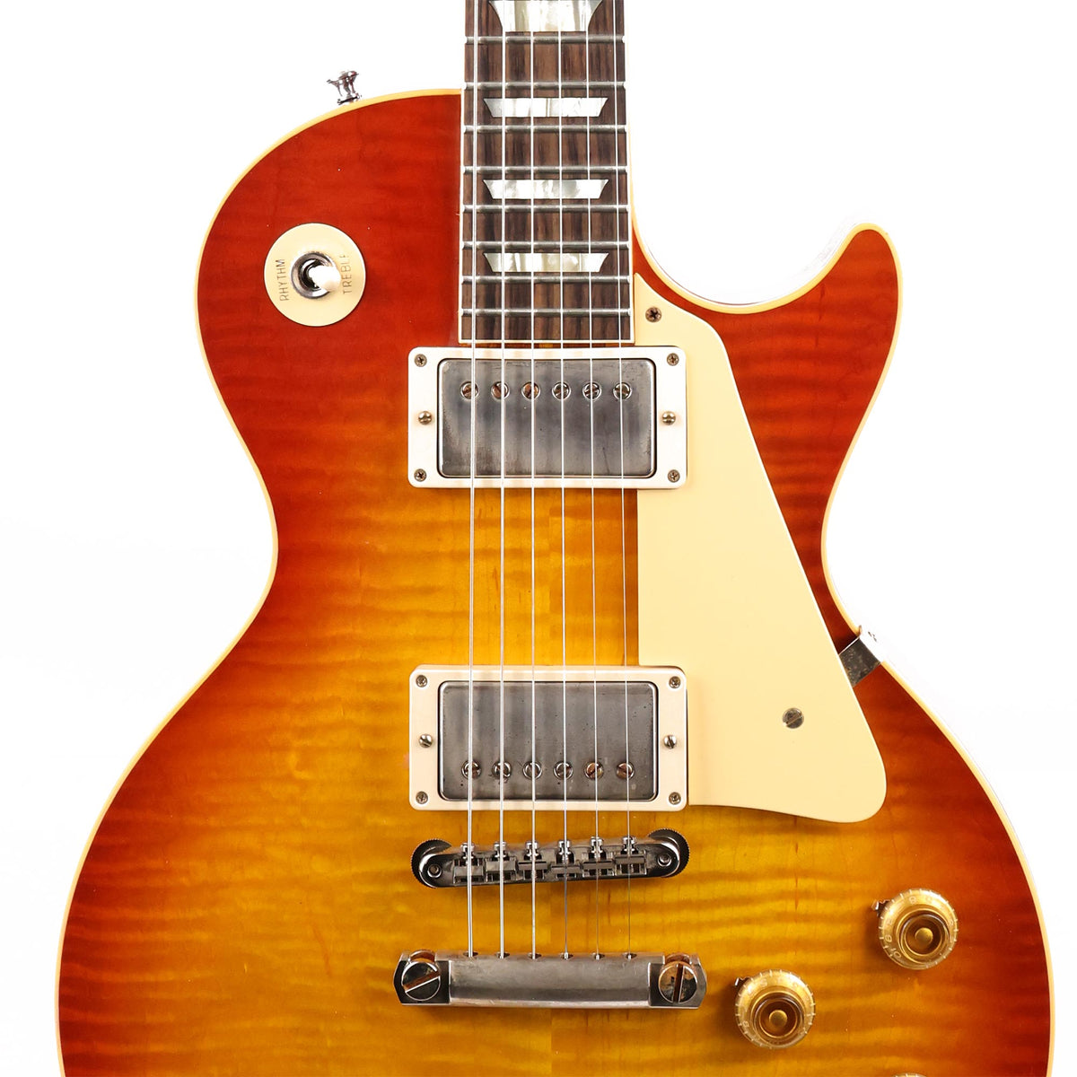 Gibson Custom Shop 1959 Les Paul Reissue Antiquity Burst Made 2 Measure — 6