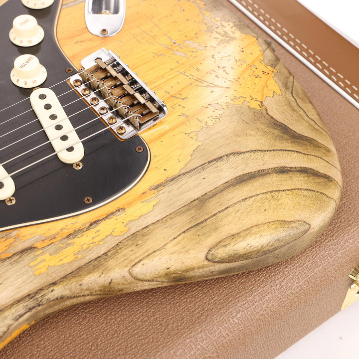 Fender Custom Shop Limited Edition Poblano Stratocaster Super Heavy Relic Aged Natural