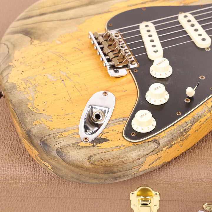 Fender Custom Shop Limited Edition Poblano Stratocaster Super Heavy Relic Aged Natural